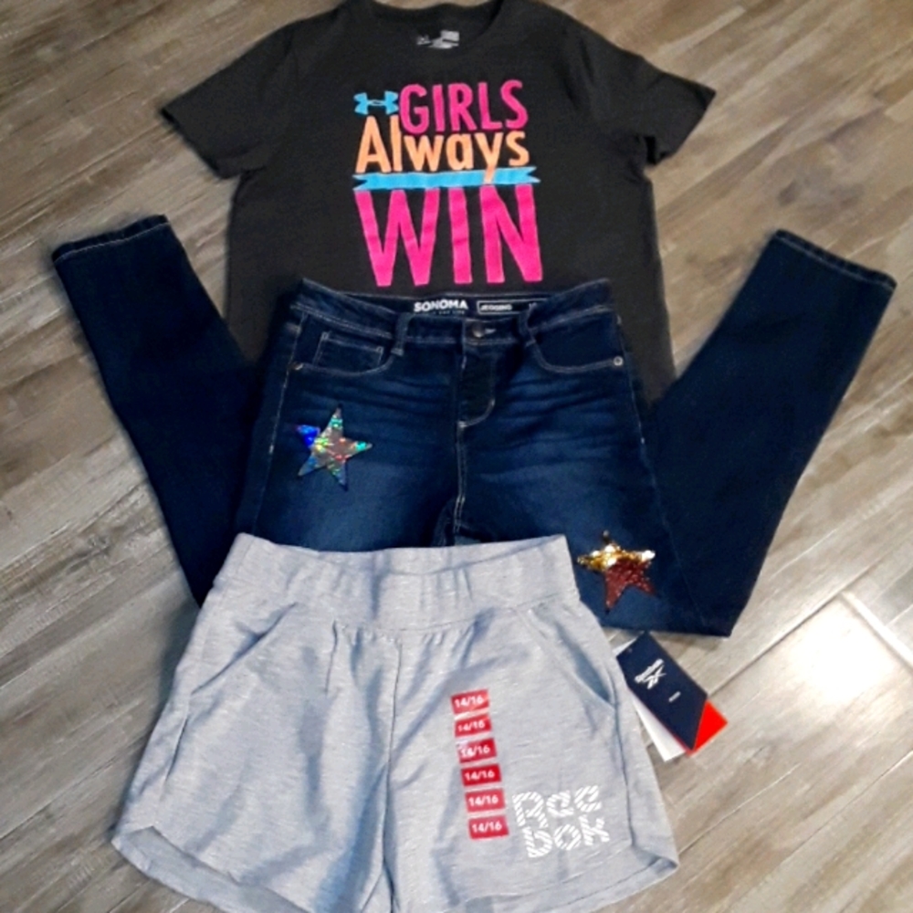 3 assrtd. Girl Youth size L10-16,  read note